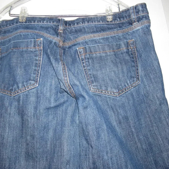 Ann Taylor LOFT Boyfriend Dark Wash Jeans Size 10 - Picture 4 of 6